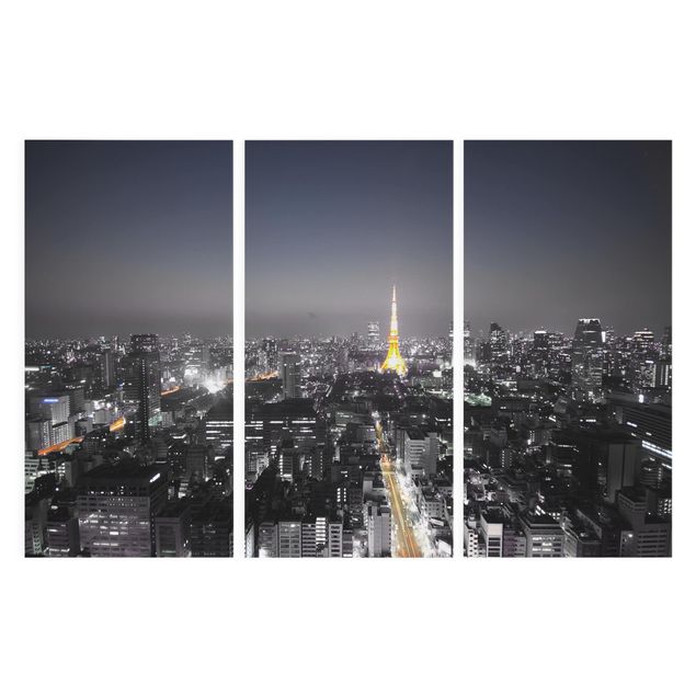 Czarno białe obrazy Tokio