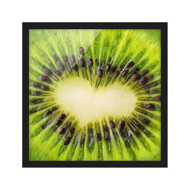 Obrazy nowoczesny Serce Kiwi