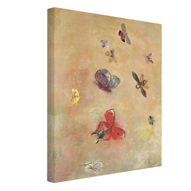 Motyl obraz Odilon Redon - Kolorowe motyle
