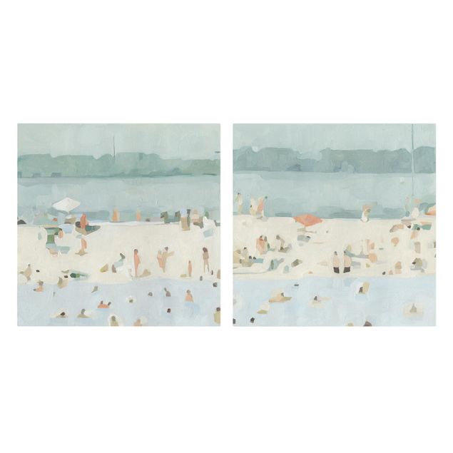 Obrazy na ścianę krajobrazy Ławica piaskowa na morzu Zestaw I
