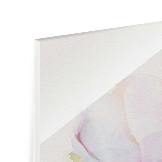 Obrazy Akwarele - Delikatny kwiat magnolii