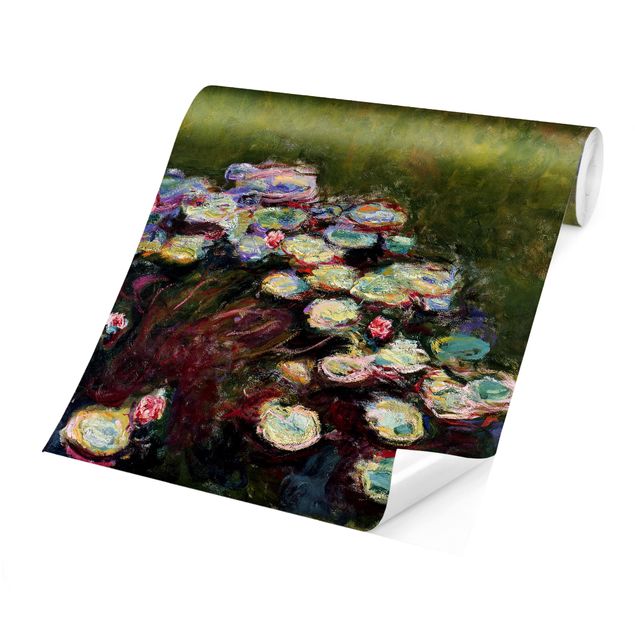 Tapeta zielona Claude Monet - Lilie wodne