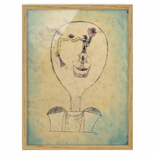 Obrazy w ramie do łazienki Paul Klee - The Bud