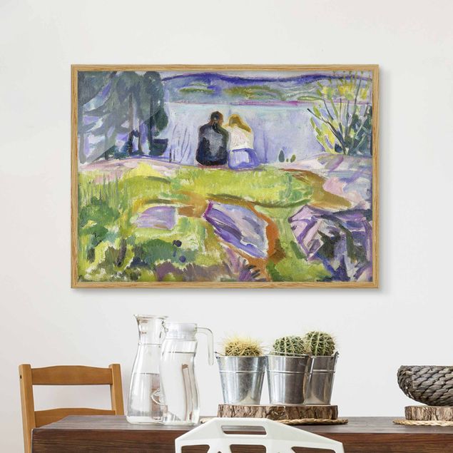 Dekoracja do kuchni Edvard Munch - Święto wiosny