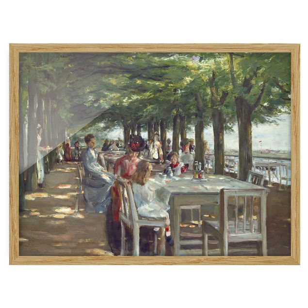Obrazy w ramie krajobraz Max Liebermann - Taras restauracji Jacob