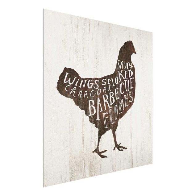 Obrazy nowoczesne Gospodarstwo BBQ - kurczak