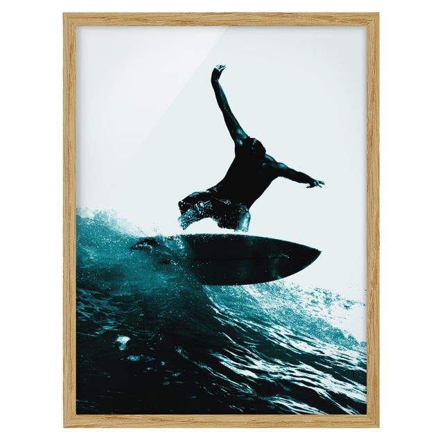 Obrazy w ramie do korytarzu Bohater surfingu