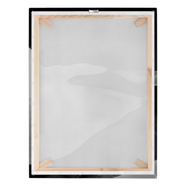 Czarno białe obrazy Pustynia - abstrakcyjne wydmy