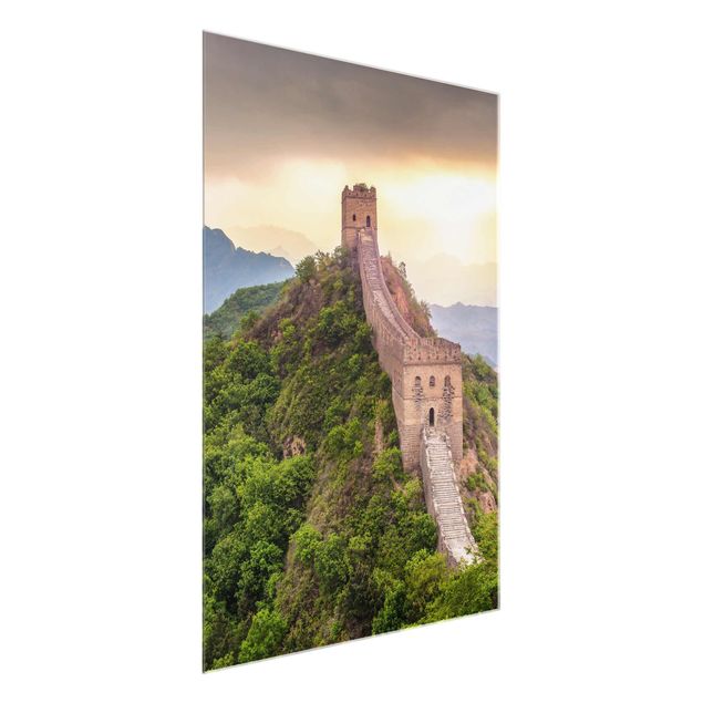 Obrazy na szkle góra Niekończący się Mur Chiński