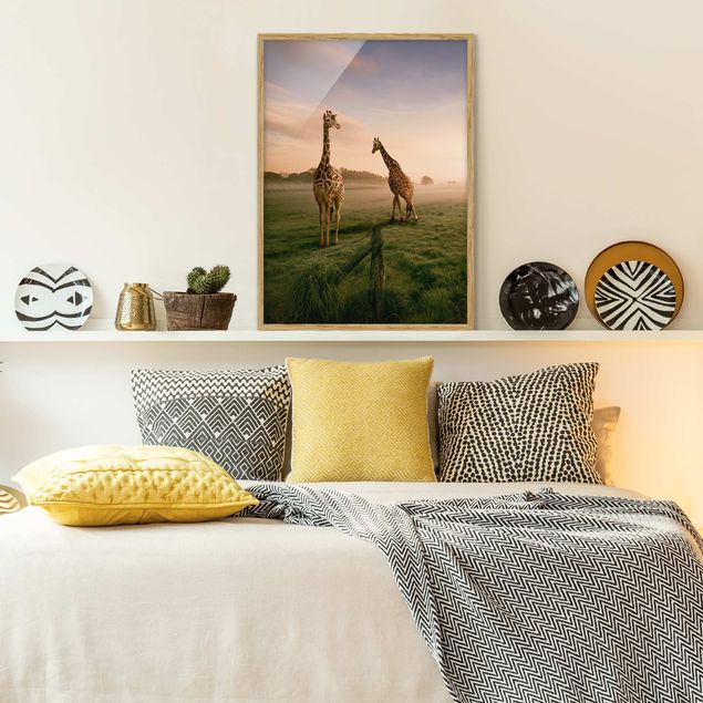 Żyrafa obraz Surrealistyczne żyrafy
