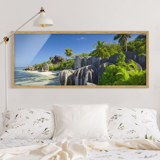 Obrazy w ramie krajobraz Dream Beach Seychelles