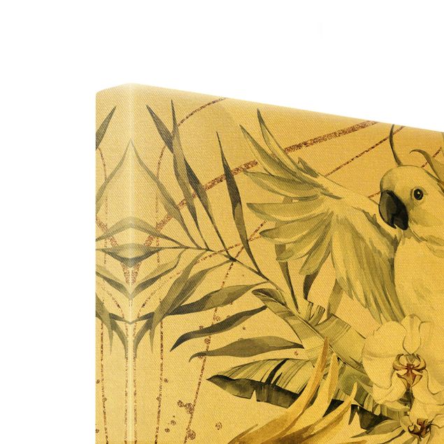 Obrazy na ścianę Ptaki tropikalne - Białe kakadu