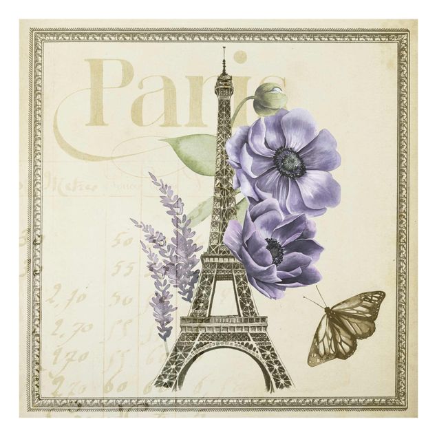 Obrazy Paryż Kolaż Paryż Wieża Eiffla
