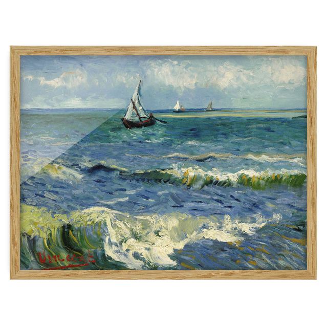 Obrazy w ramie krajobraz Vincent van Gogh - Pejzaż morski