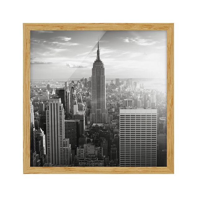 Obrazy w ramie do łazienki Manhattan Skyline