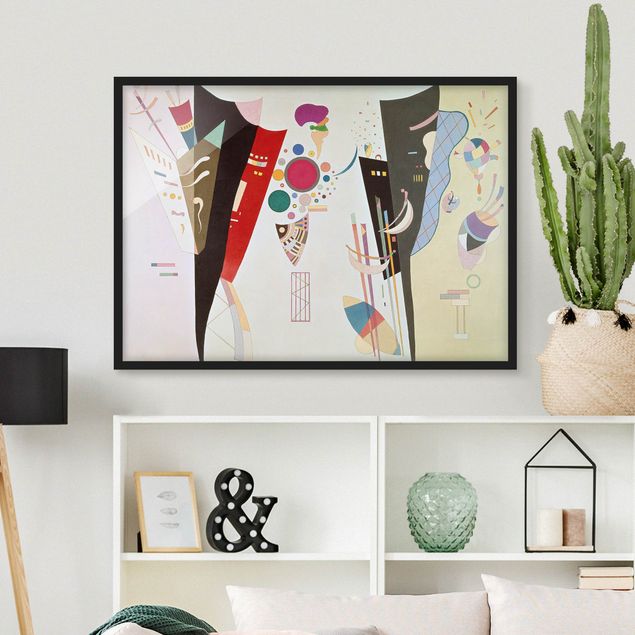 Plakat w ramie - Wassily Kandinsky - Wzajemna harmonia