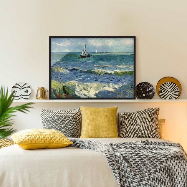 Obrazy w ramie artystyczny Vincent van Gogh - Pejzaż morski