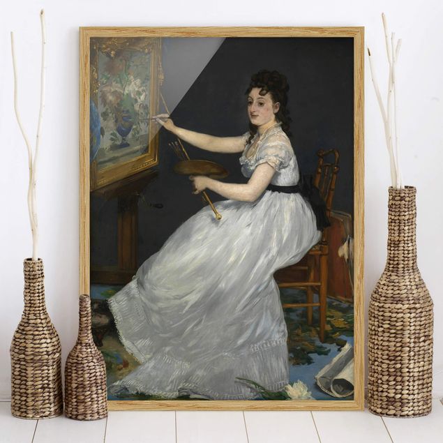 Dekoracja do kuchni Edouard Manet - Eva Gonzalès