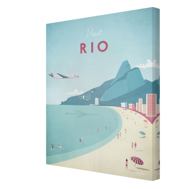 Obrazy plaża Plakat podróżniczy - Rio de Janeiro