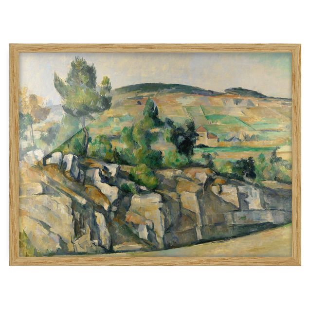 Obrazy w ramie krajobraz Paul Cézanne - Pejzaż pagórkowaty
