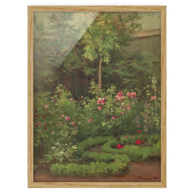 Obrazy w ramie krajobraz Camille Pissarro - Ogród różany