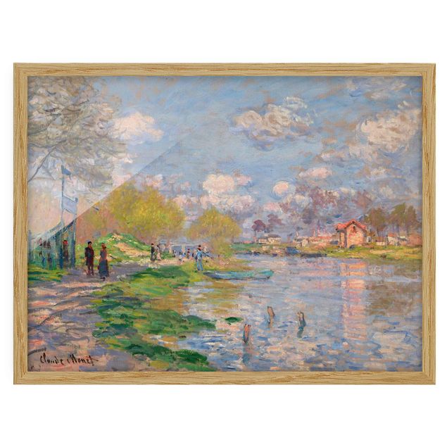 Obrazy w ramie krajobraz Claude Monet - Sekwana