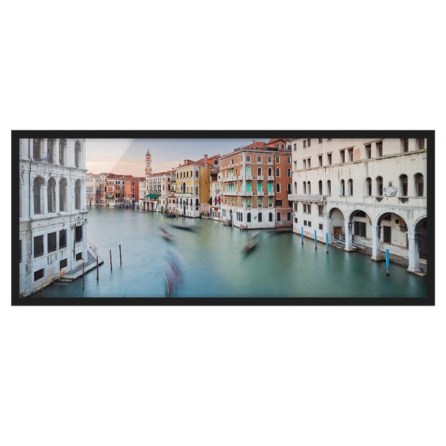 Obrazy w ramie do łazienki Canale Grande Widok z mostu Rialto Wenecja