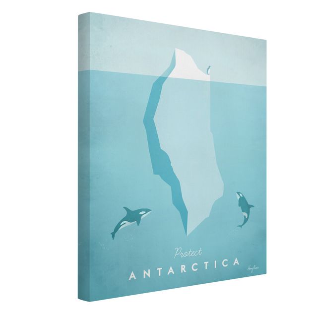Obrazy krajobraz Plakat podróżniczy - Antarktyda