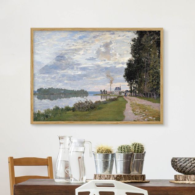 Dekoracja do kuchni Claude Monet - brzeg Argenteuil