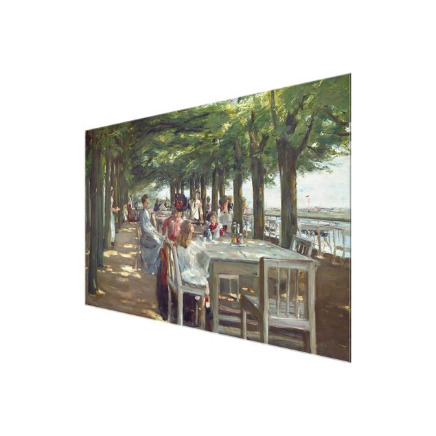 Obrazy na szkle krajobraz Max Liebermann - Taras restauracji Jacob