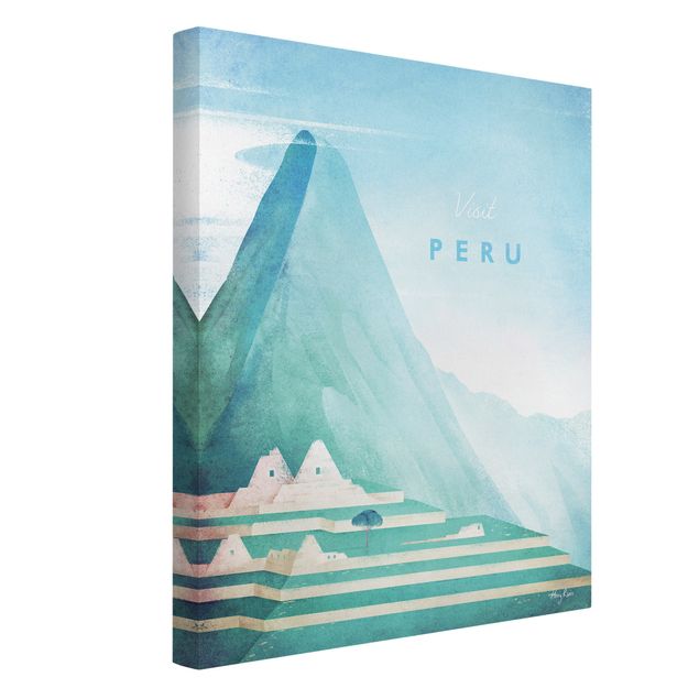 Góry obraz Plakat podróżniczy - Peru