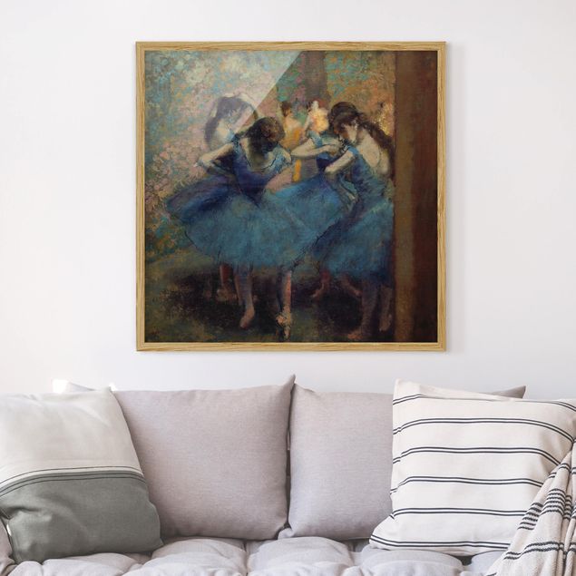Obrazy impresjonistyczne Edgar Degas - Niebieskie tancerki