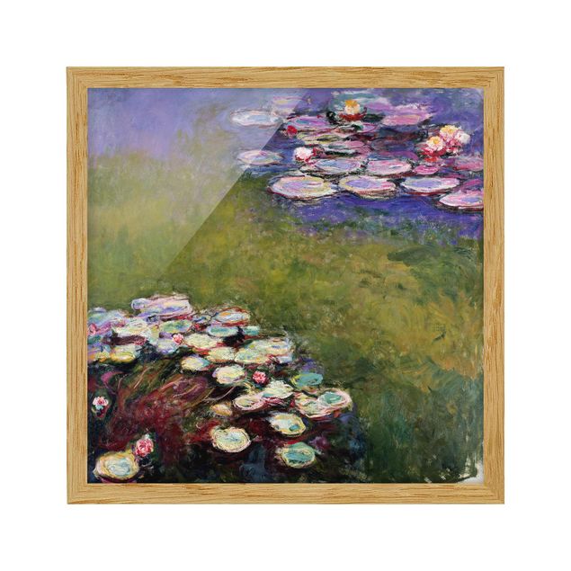 Obrazy w ramie krajobraz Claude Monet - Lilie wodne
