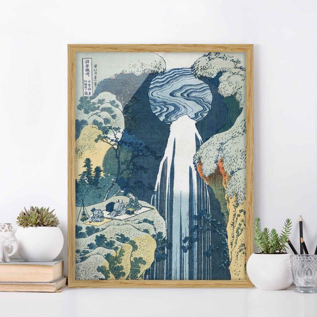 Dekoracja do kuchni Katsushika Hokusai - Wodospad Amidy