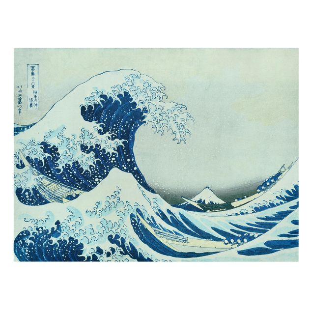 Obrazy krajobraz Katsushika Hokusai - Wielka fala w Kanagawie