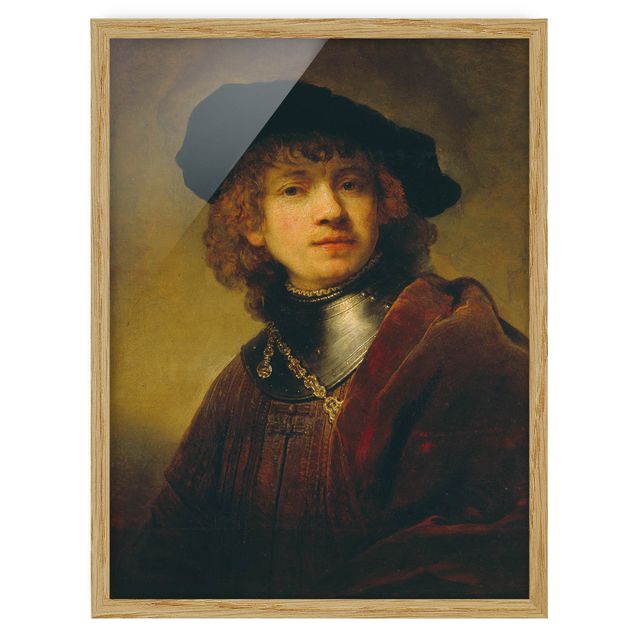Obrazy w ramie do korytarzu Rembrandt van Rijn - Autoportret