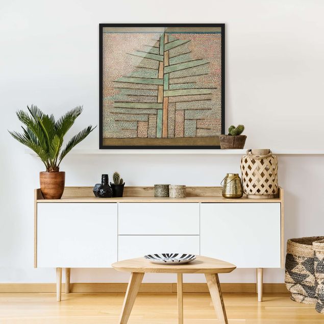 Obrazy w ramie krajobraz Paul Klee - Drzewo sosnowe