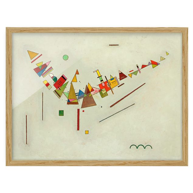 Obrazy w ramie do korytarzu Wassily Kandinsky - Angular Swing