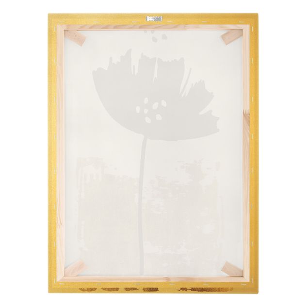 Obrazy drukowane na płótnie Kwiat złotego maku