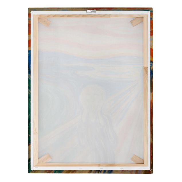 Obrazy na płótnie abstrakcja Edvard Munch - Krzyk
