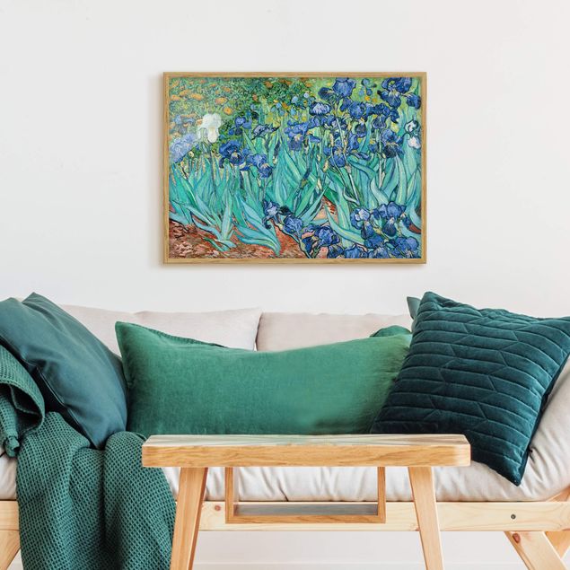 Obrazy w ramie artystyczny Vincent van Gogh - Iris