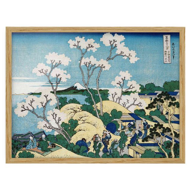Obrazy w ramie do korytarzu Katsushika Hokusai - Fudżi z Gotenyamy