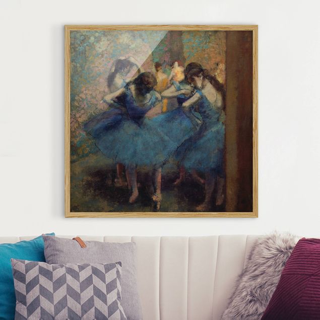 Dekoracja do kuchni Edgar Degas - Niebieskie tancerki