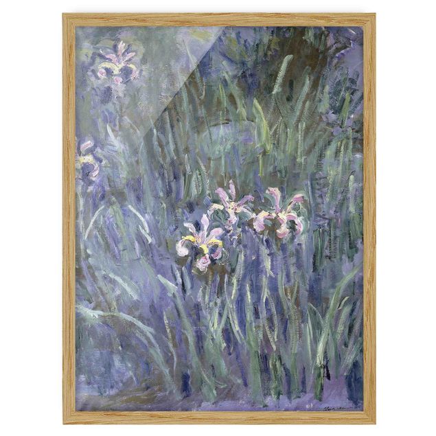 Obrazy w ramie do korytarzu Claude Monet - Irysy
