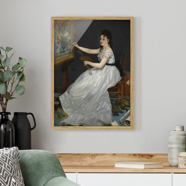 Obrazy w ramie artystyczny Edouard Manet - Eva Gonzalès