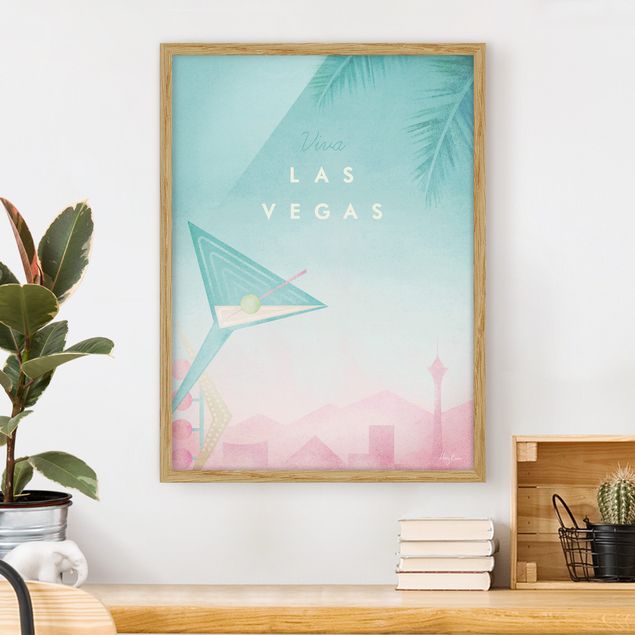 Dekoracja do kuchni Plakat podróżniczy - Viva Las Vegas