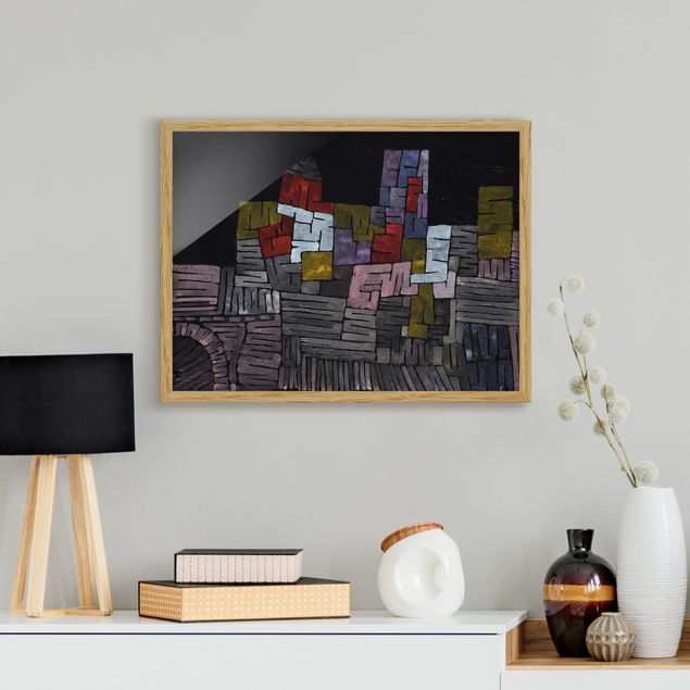 Obrazy w ramie artystyczne Paul Klee - Stara ściana
