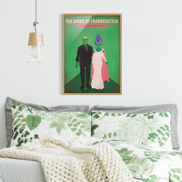 Obrazy w ramie do korytarzu Plakat filmowy Narzeczona Frankensteina