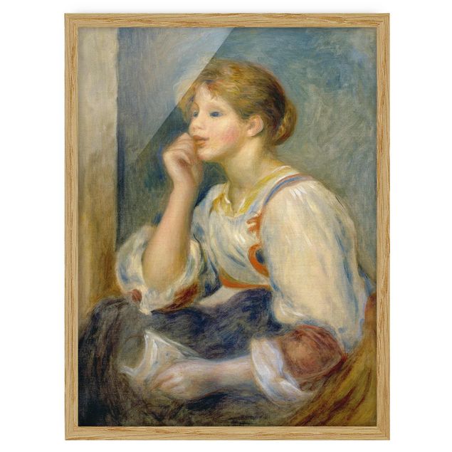 Obrazy w ramie do korytarzu Auguste Renoir - Młoda dziewczyna z listem
