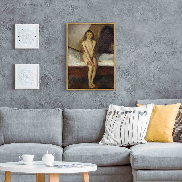 Obrazy w ramie artystyczny Edvard Munch - dojrzewanie